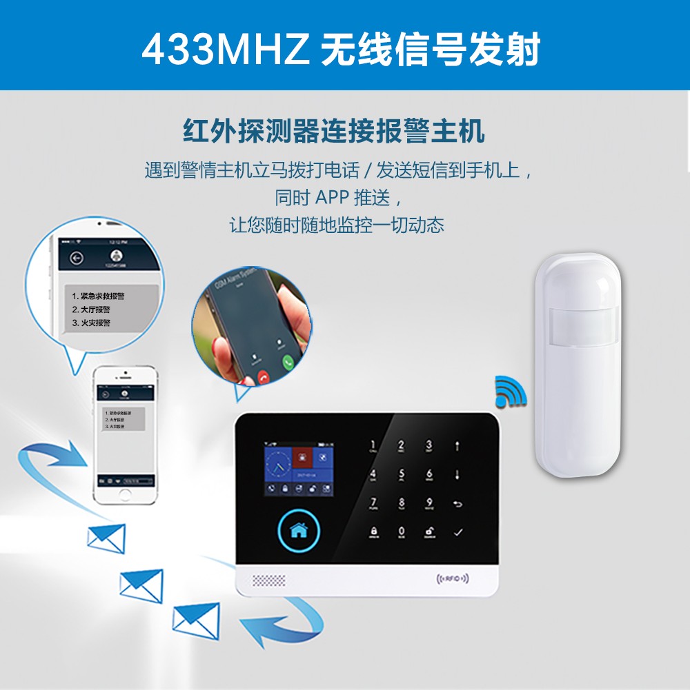 门窗智能防盗报警器