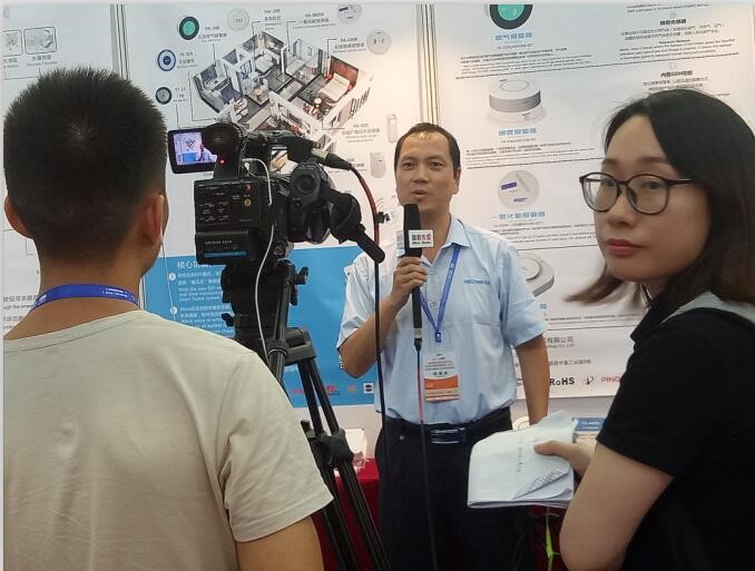 深圳国际物联展媒体单位对PA旗舰厅集团进行专访 深圳国际物联展媒体单位对PA旗舰厅集团进行专访